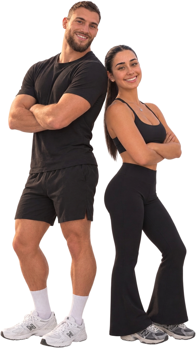 Isabel and Lachlan, your Recomp Wellness coaches